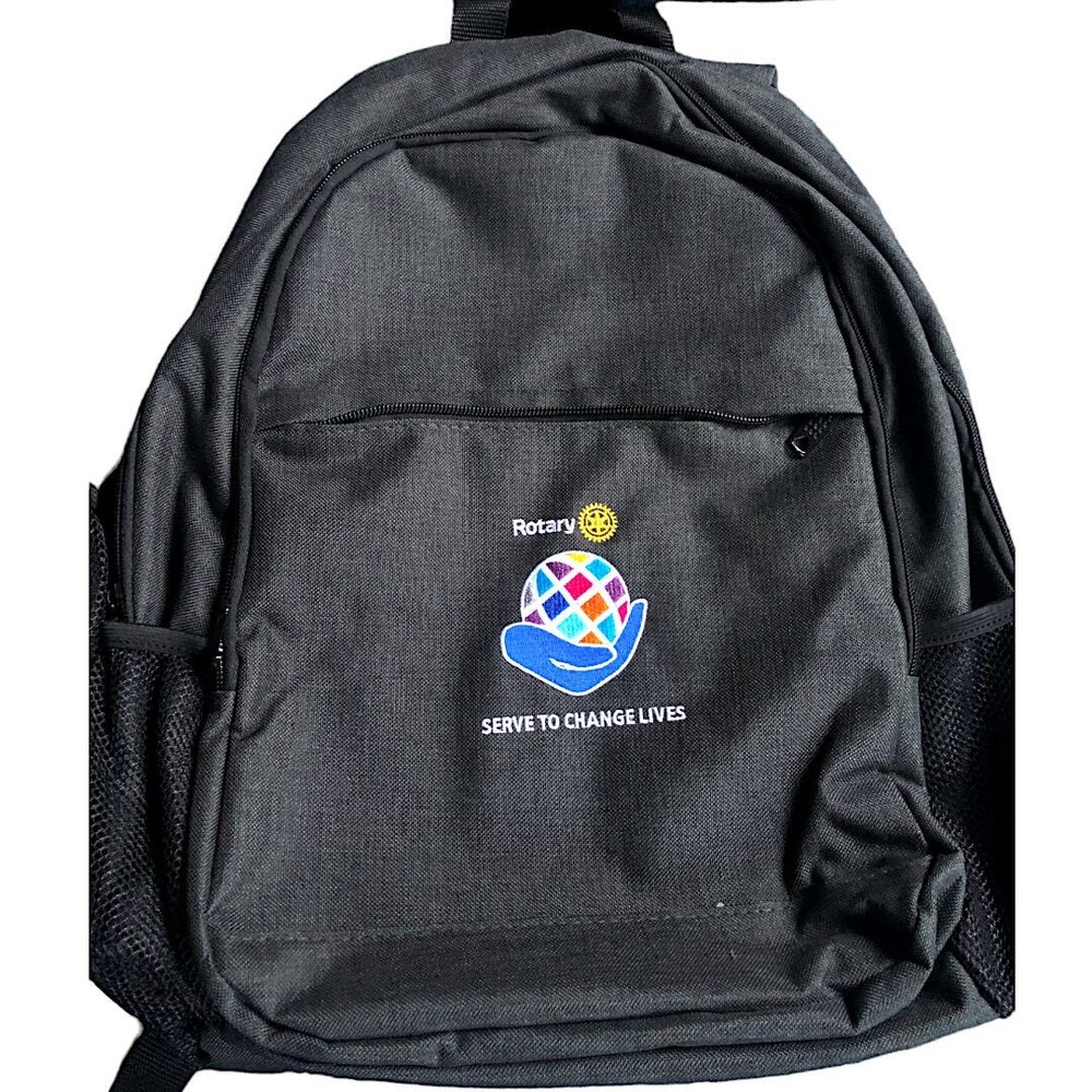 Durable Nylon Backpack with Laptop Sleeve and 2 Side Pockets - Brand New