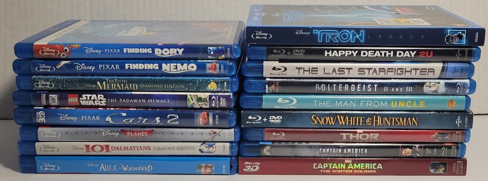 Blu Ray & DVD Disney & Other Movies Lot 17
