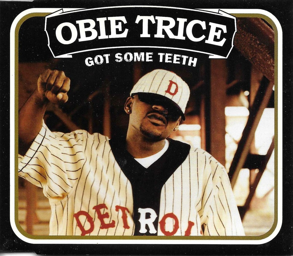 OBIE TRICE Got Some Teeth CD Single Feat EMINEM & DR DRE Sealed Unreleased