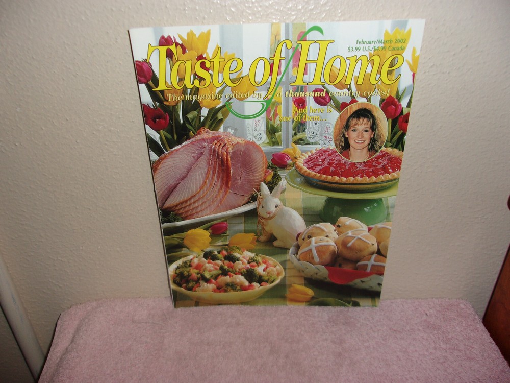 TASTE OF HOME  MAGAZINE EDITED by A THOUSAND COUNTRY COOKS..FEBRUARY/ MARCH 2002-image
