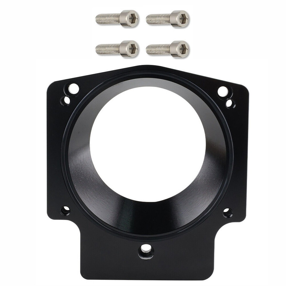102mm 3-Bolt LS1 LS6 to 4-Bolt LS2 LS3 LS7 Throttle Body Adapter