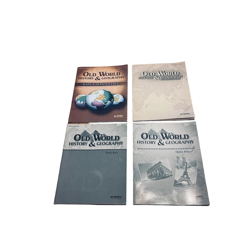 abeka Old World History Geography Answer Test Quiz Activity 5th Grade Homeschool-image