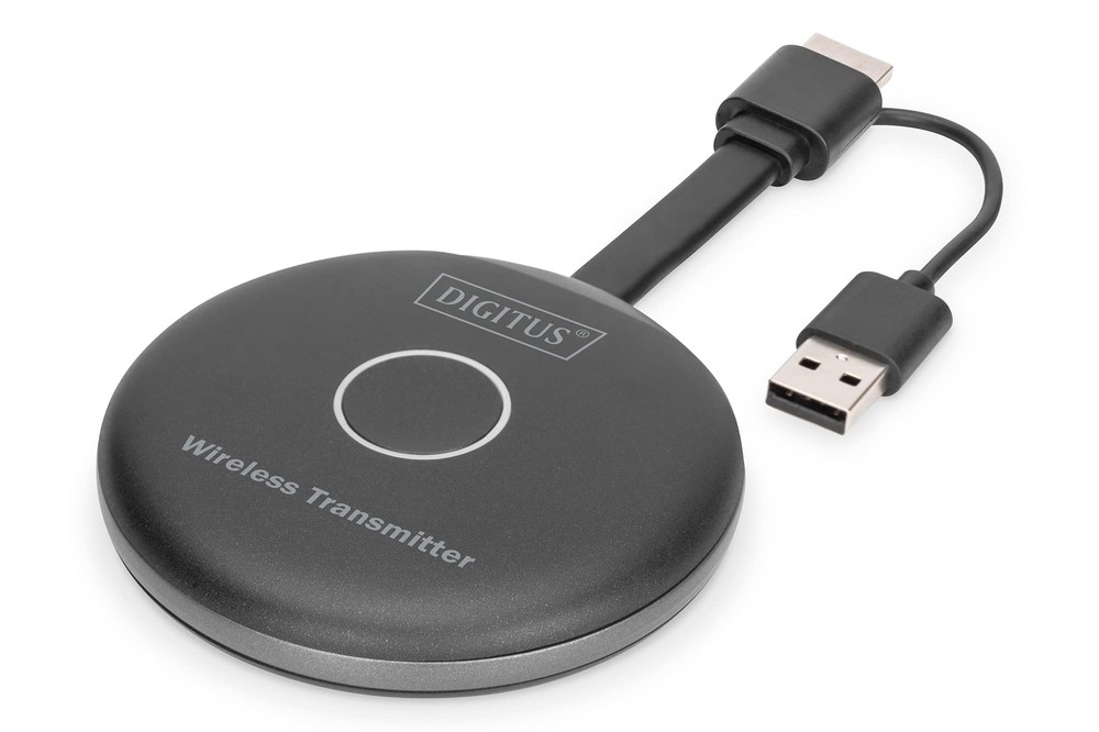 DIGITUS Click & Present Pro Wireless HDMI Transmitter for Seamless Presentations