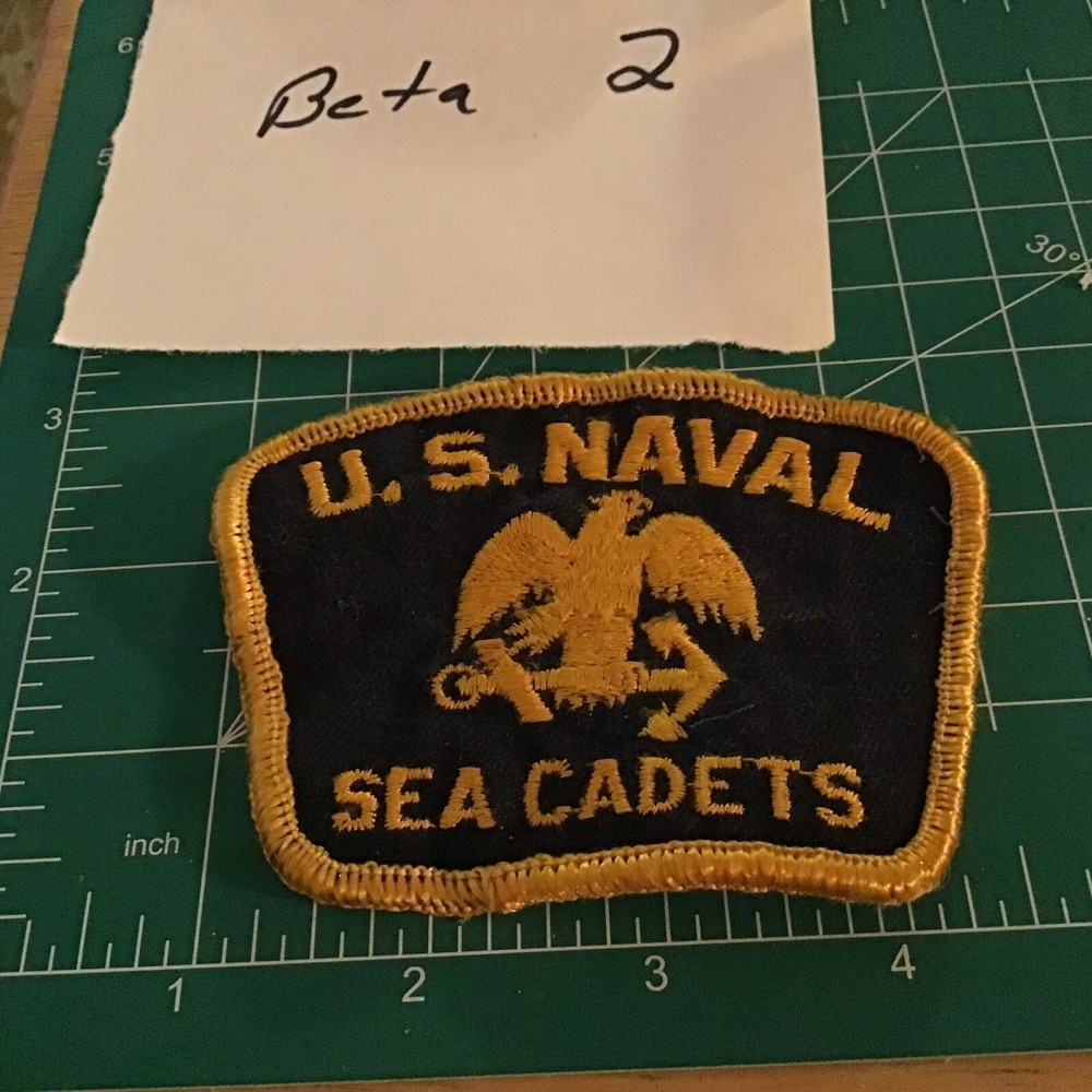 Vintage United States Navy US NAVAL SEA CADETS Patch