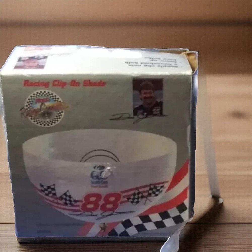 Dale Jarrett 88 NASCAR Clip-On Light Shade Abco Racing Collectible-image