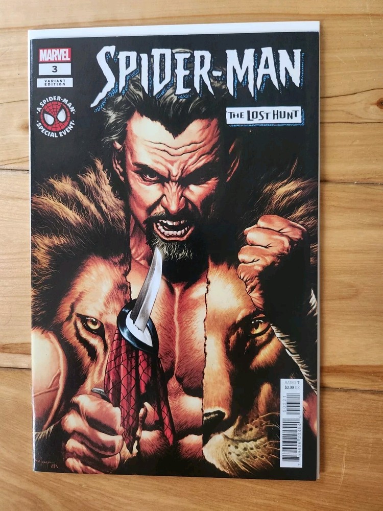2022 Spider-Man: The Lost Hunt 3B: Mico Suayan Variant.  High Grade 9.6.