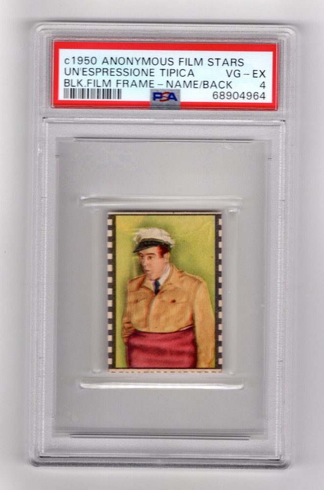 PSA 4 ABBOTT & COSTELLO MEET FRANKENSTEIN 1950 Anonymous Card LOU COSTELLO-image