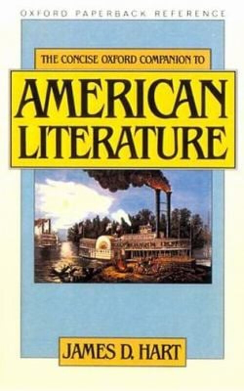 The Concise Oxford Companion to American Literature Paperback