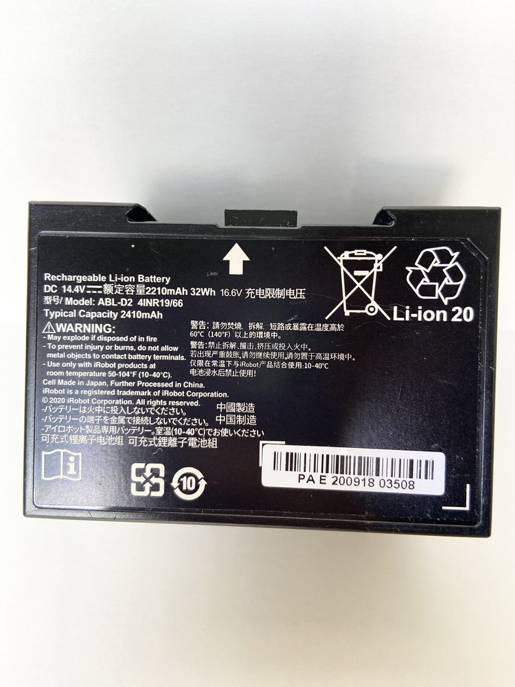 ABL-D2 Battery For iRobot Roomba i3 i3+ i3 Plus 3150 i4 i4+ i4 Plus i5 i5+ i6 i7-image