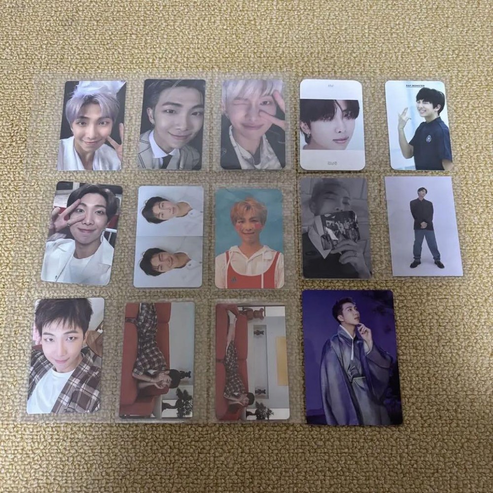 Official BTS Namjoon Photo Cards Bulk15 Pieces Set