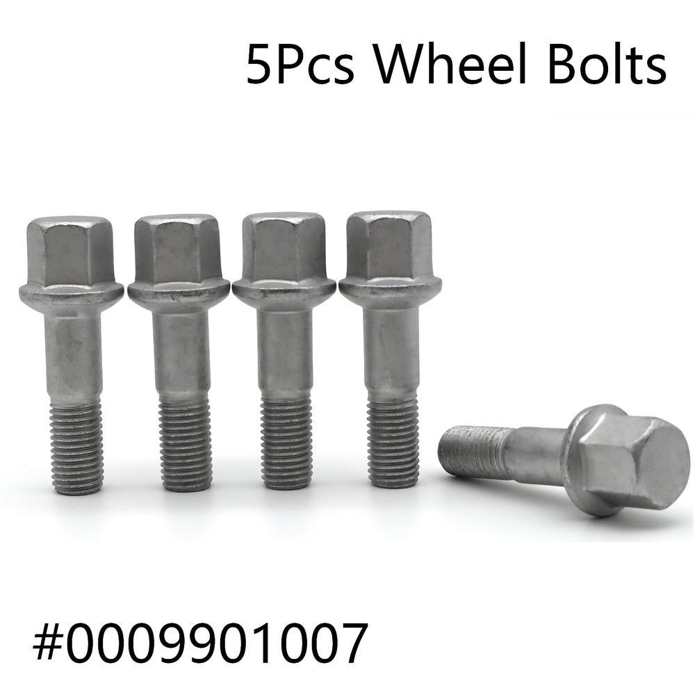 5x Car Wheel Bolts Lug Nuts M12x1.5 For Mercedes-Benz C220 C280 CLK320 E430 E320