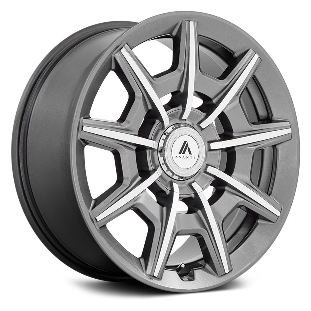 Asanti ABL-41 ESQUIRE 22x9 Anthracite Wheels 5x112 74.1mm Set of 4