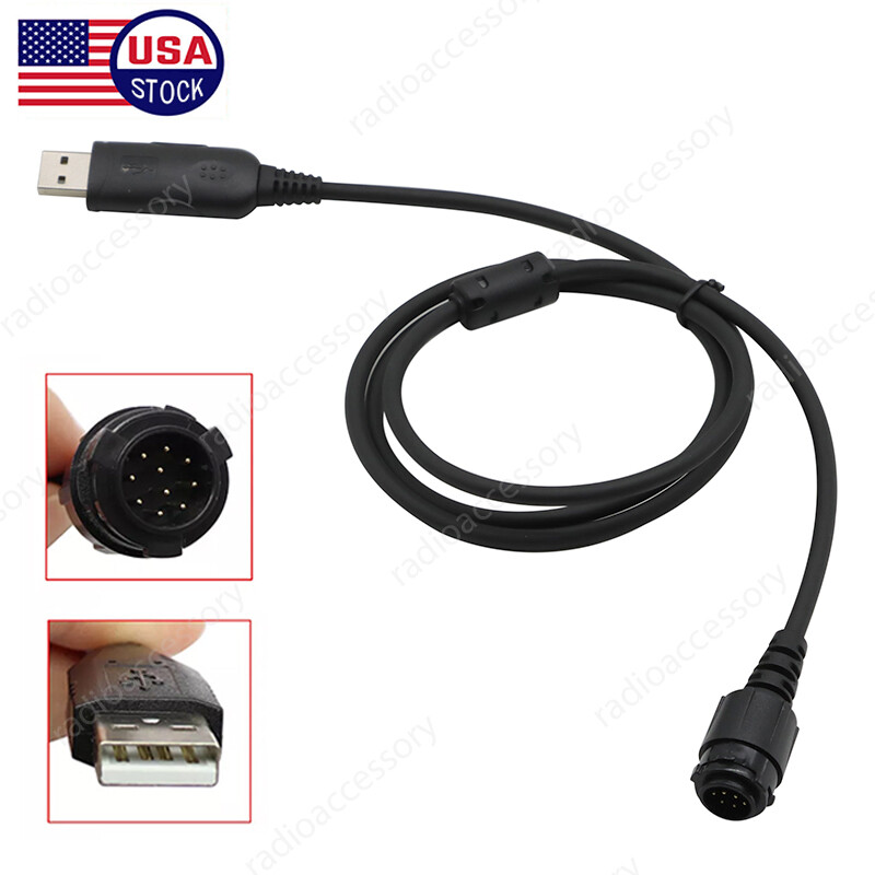 USB Programming Cable For Motorola XPR4550 XPR4300 XPR4350 XPR4380 XPR4580 Radio