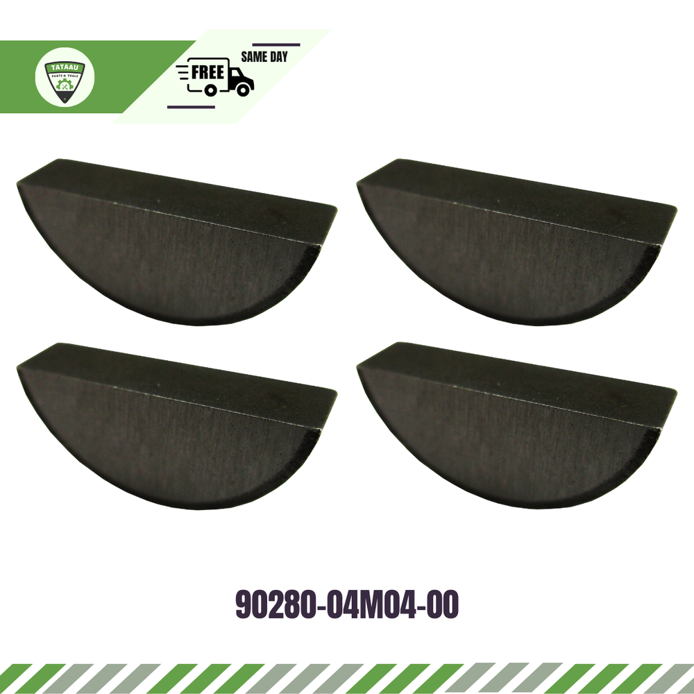 90280-04M04-00 Fits Yamaha Outboard 60 70 75 80 90 100 HP Woodruff Key x4 PCS
