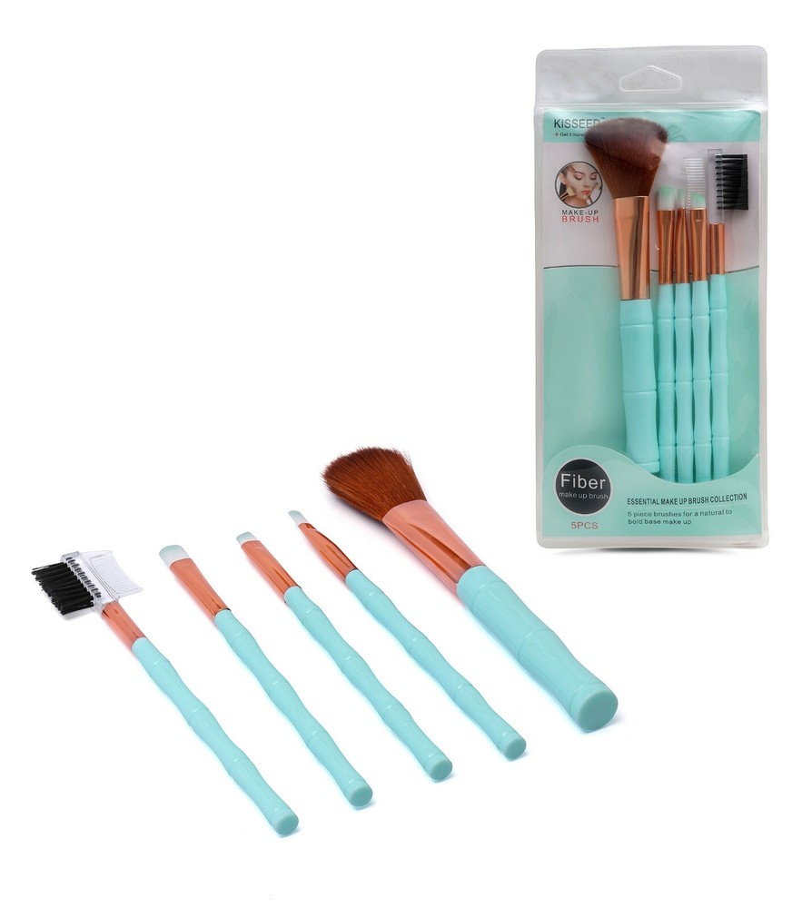 5 Pcs-KISSED Essential  Makeup Brush Collection.