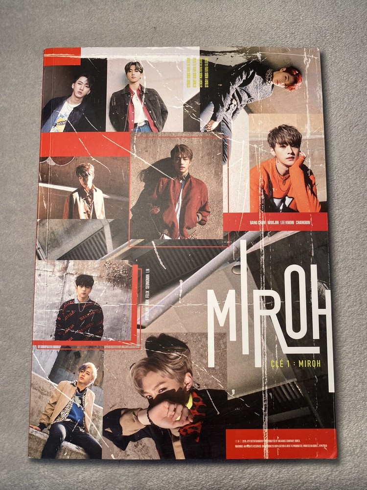 Miroh (Random Cover (incl. photobook + 3 QR Cards) by Stray Kids - Cle 1 CD 2019
