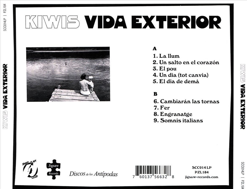 Vida Exterior by Kiwis CD Album 2021 Indie Pop Release