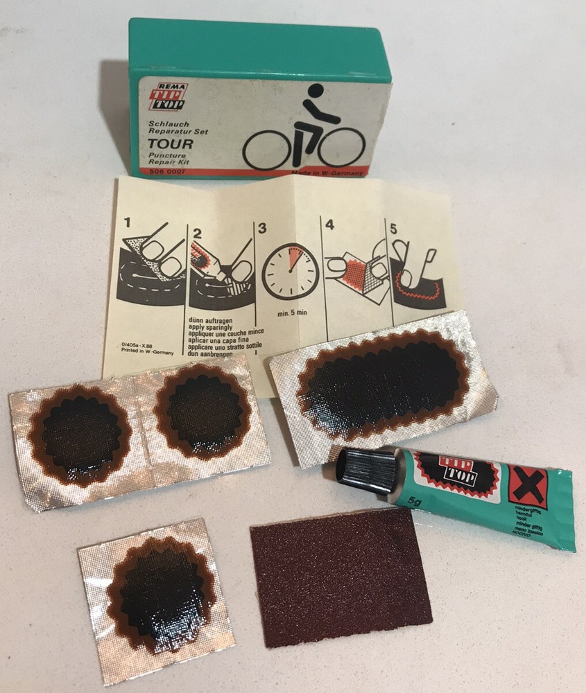 VINTAGE BICYCLE TIRE TUBE REPAIR KIT 