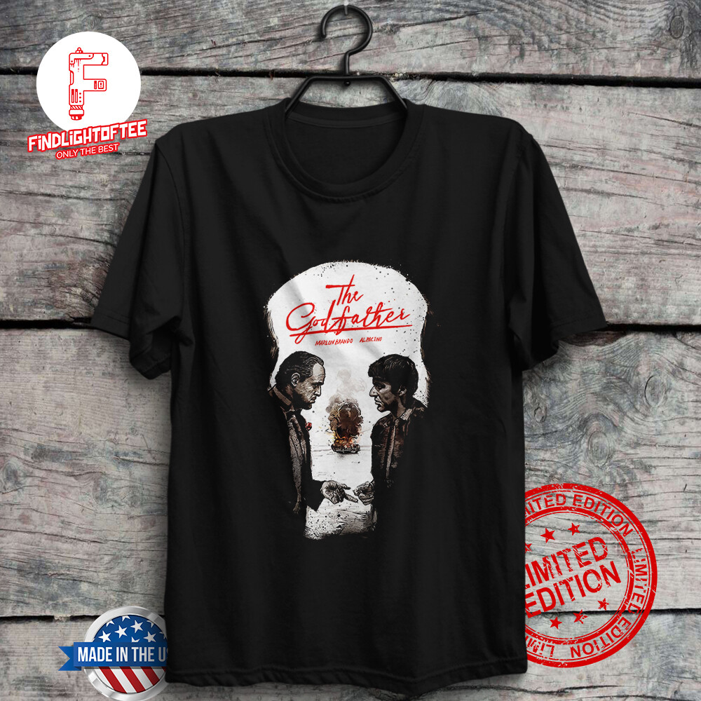 Cotton S-5XL T-Shirt The Godfather Mario Puzo Al Pacino Marlon Brando