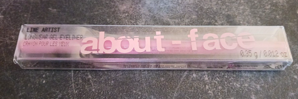 about-face Longwear Gel Eyeliner in Breathless Pink 0.12 oz New in Box-image