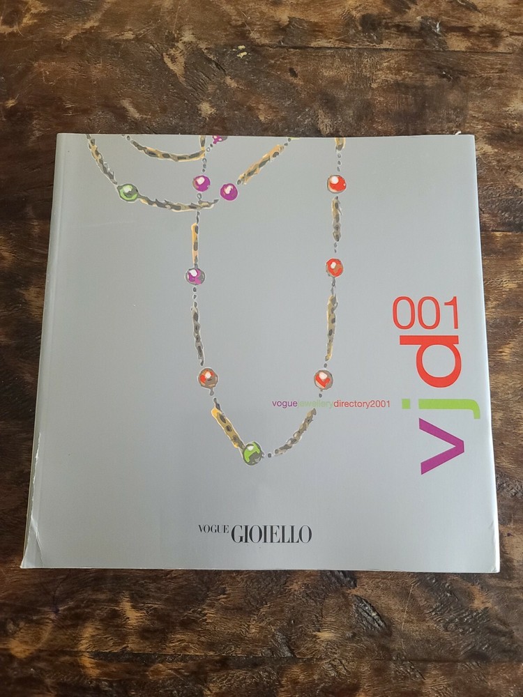 Vogue Jewellery Directory 2001 Vogue Gioiello