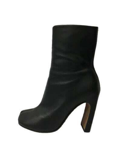 Maison Margiela Long Boots 38 Blk Sheepskin S39Wu0148 FRg74