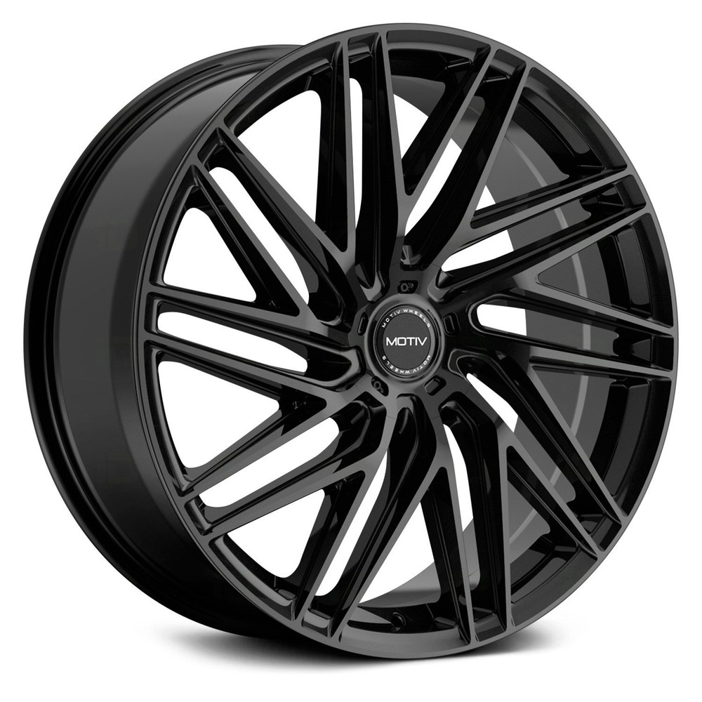 22x9 Motiv 429B ALIGN Black Wheel 5x114.3 74.1mm Single Rim