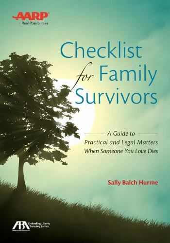 ABA/AARP Checklist for Family Survivors: A Guide to Practical and Legal Matters-image