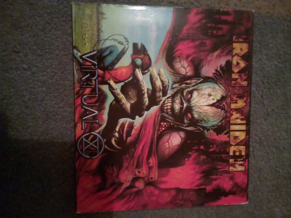 Virtual XI by Iron Maiden - 1998 CD Release on CMC International with Slip Cover for Collectors and Fans