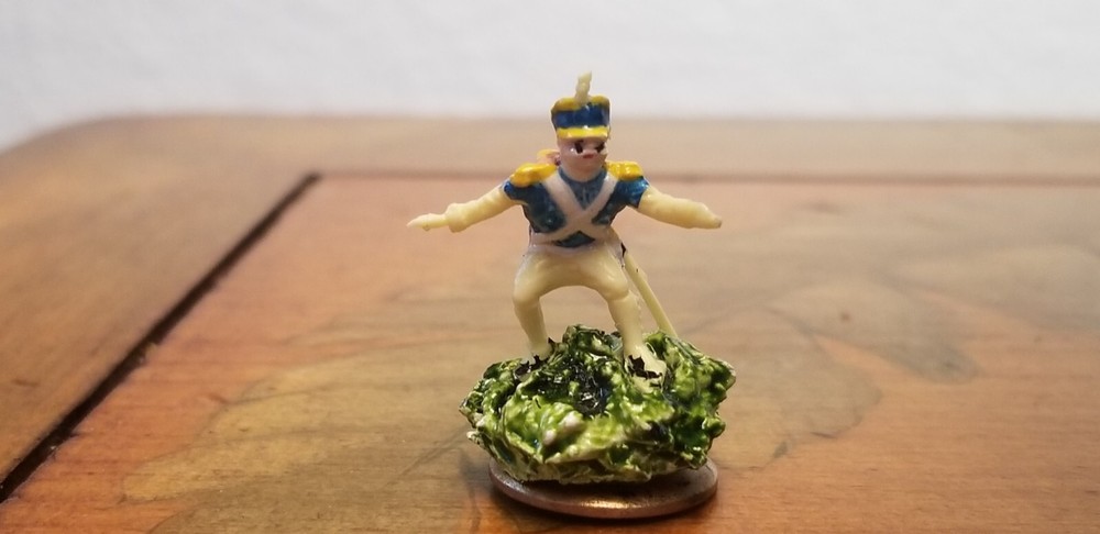 Artisan KAY LEWIS STAFFORDSHIRE dollhouse Miniature Soldier Figure