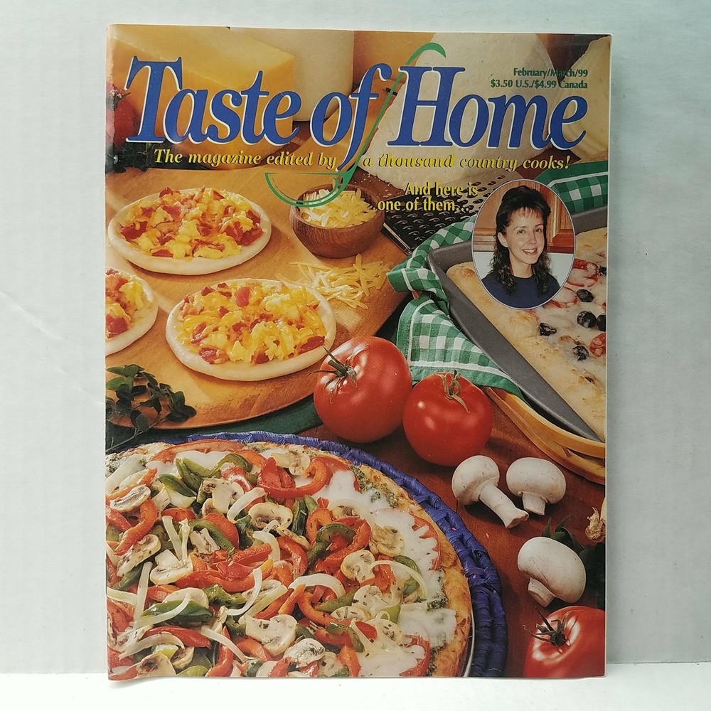 Taste Of Home February/March 1999 Edited By A Thousand Country Cooks!-image