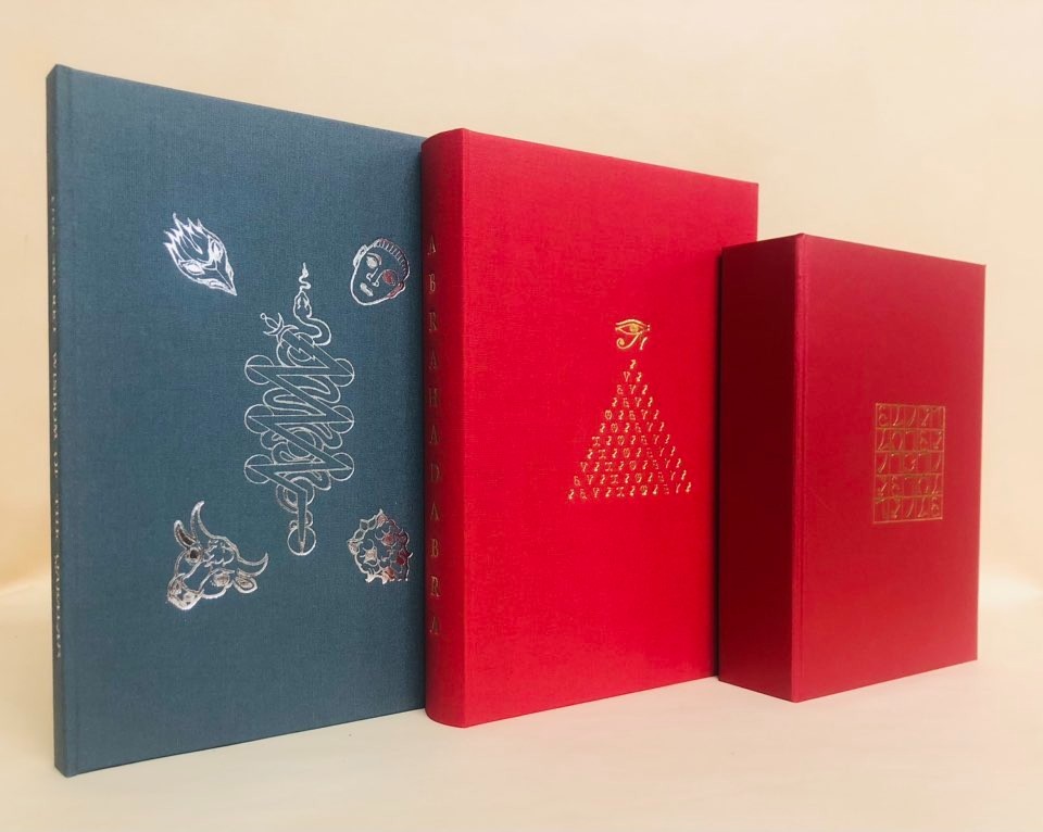 Aleister Crowley occult book lot Secret Wisdom Abrahadabra-image