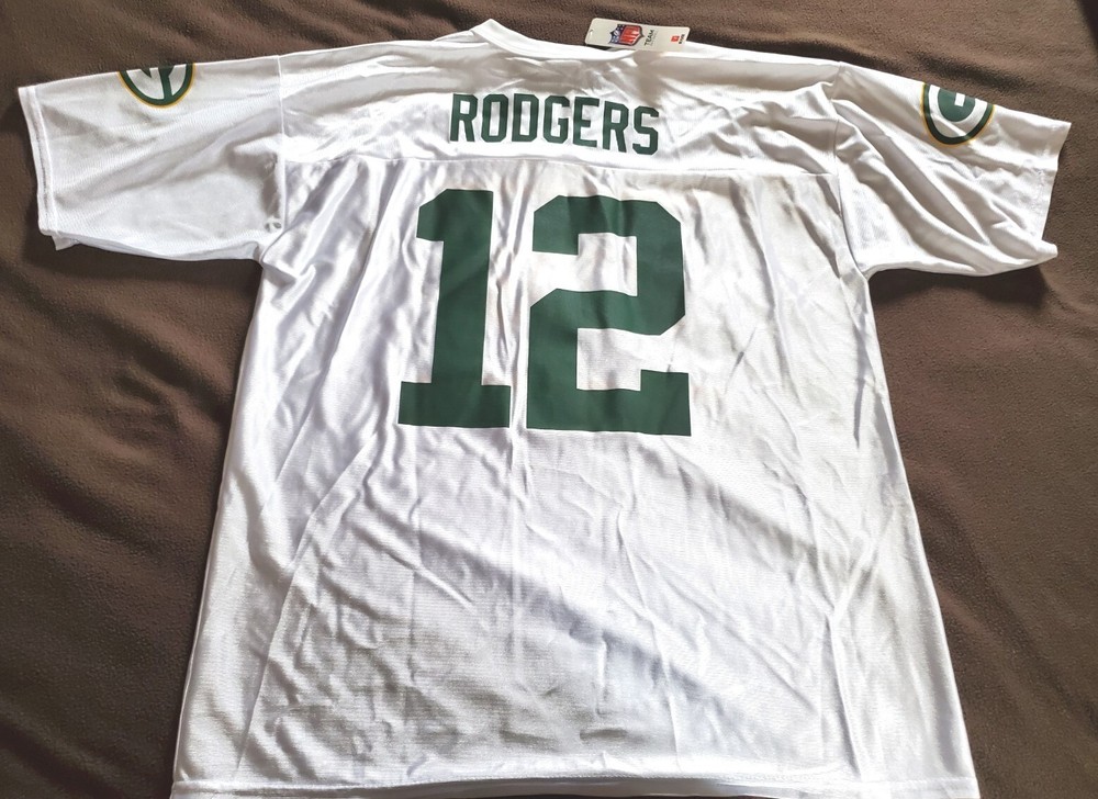 Aaron Rodgers Green Bay Packers Super Bowl XLV Champion Jersey Mens XL New With Tags-image