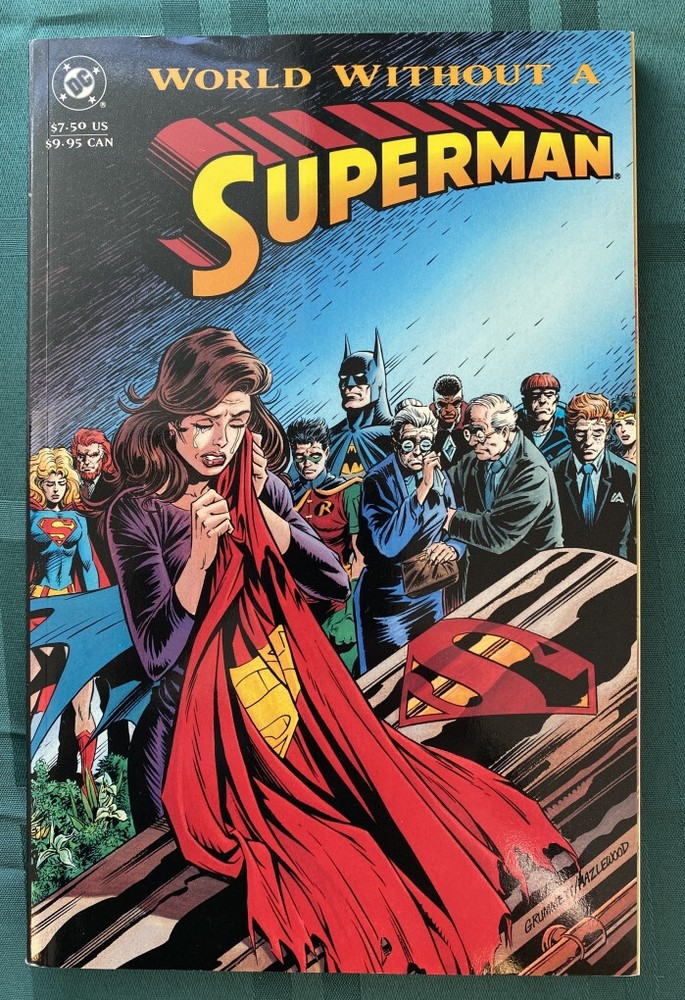 Superman: World Without a Superman 1993 TPB 1st Printing NM-image