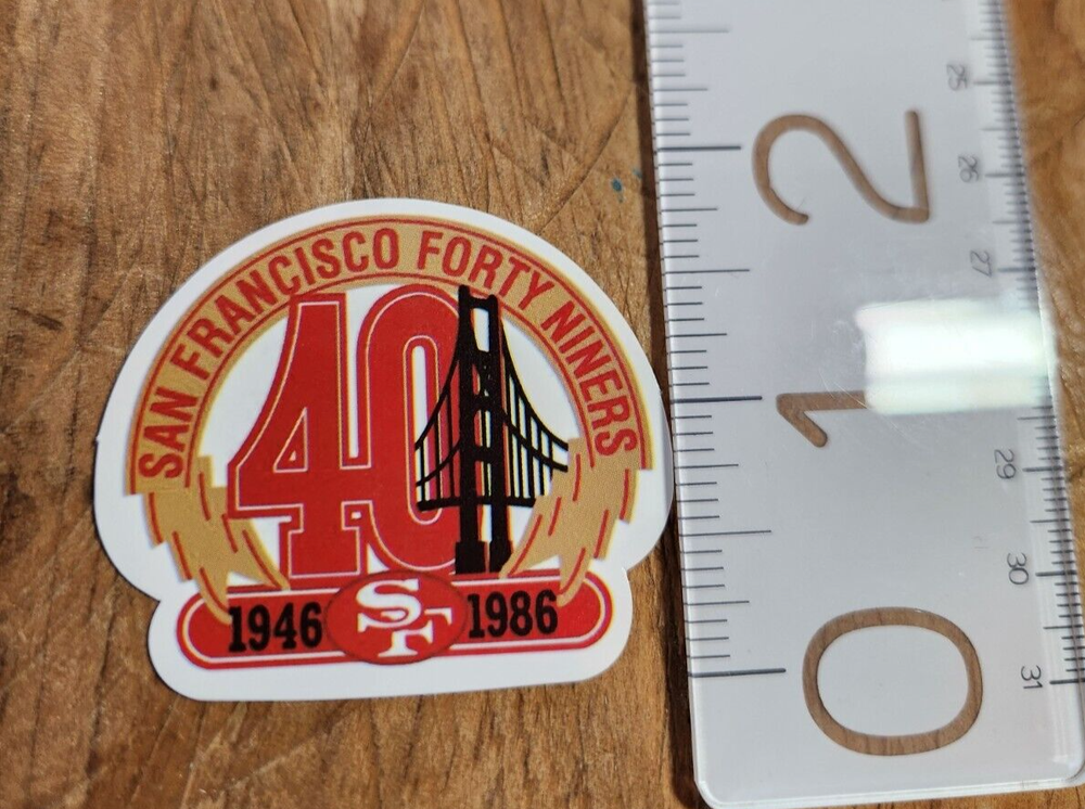 🏈SAN FRANCISCO 49ers Sticker NFL Football Decal San Francisco 49ers Decal🏈