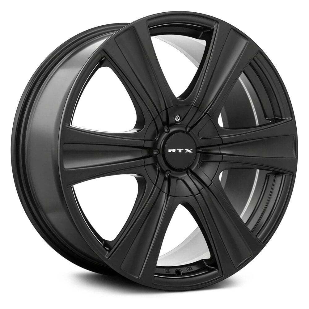 RTX ASPEN 17x8 Black Wheel 5x127 Bolt Pattern 35 Offset 73.1 Hub