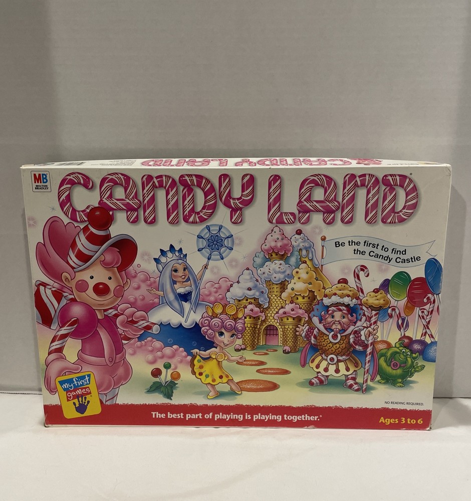 Candy Land Classic Style Board Game COMPLETE Milton Bradley 2001 Kids Children's
