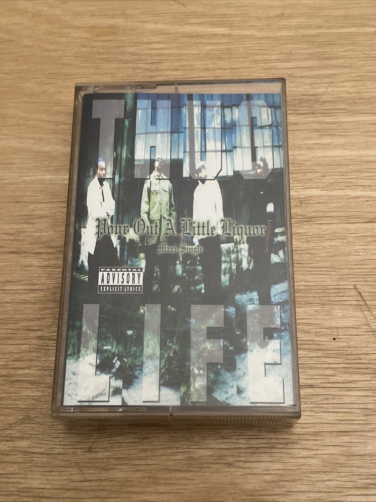 Pour Out a Little Liquor by Thug Life Single Cassette Tupac