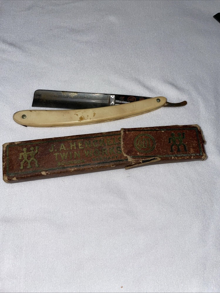 German-Made J A Henckels Twin Works 401 Straight Razor