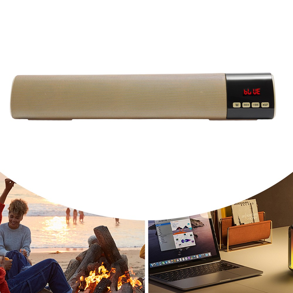 Rechargeable Wireless Bluetooth Speaker Super Bass Loud speaker w/ FM/USB/TF