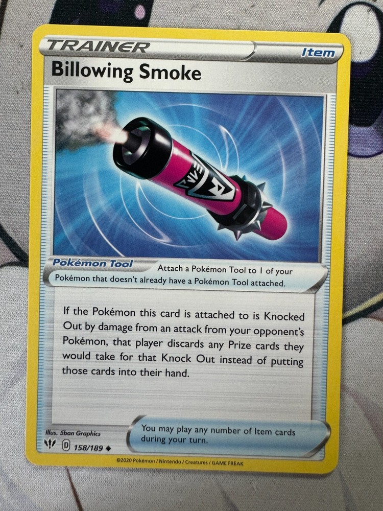 Billowing Smoke Non-Holo English Pokemon TCG Card BKD842
