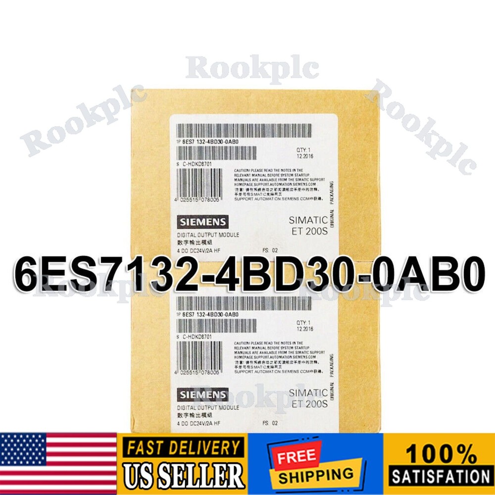 New Siemens 6ES7132-4BD30-0AB0 SIMATIC DP5 electronic module 6ES7 132-4BD30-0AB0