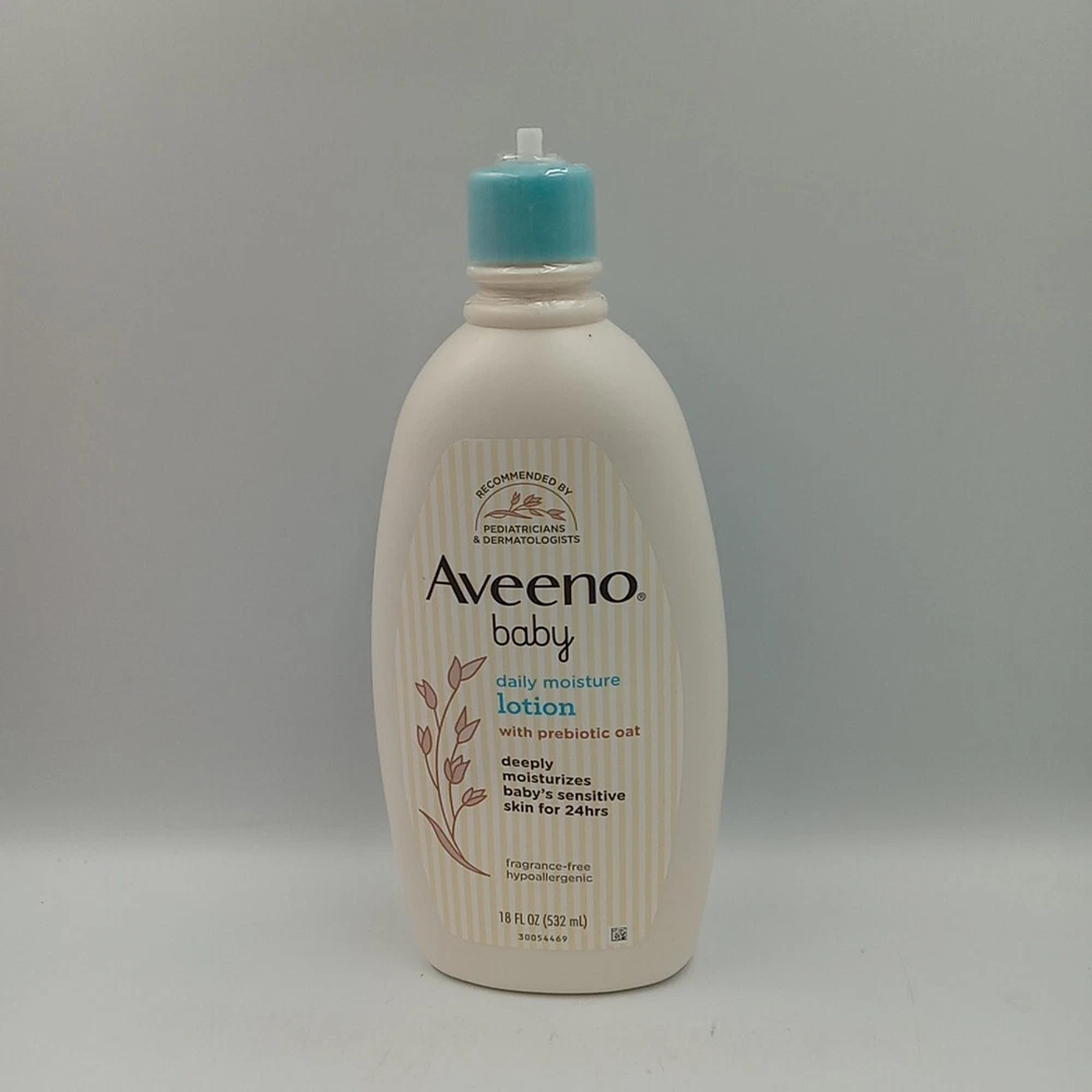 Aveeno JJ-168 Baby Daily Skin Care Moisture Lotion 18oz.