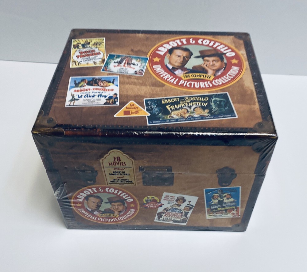 NEW Abbott & Costello Complete Universal Pictures Collection DVD 28 Movies Book-image
