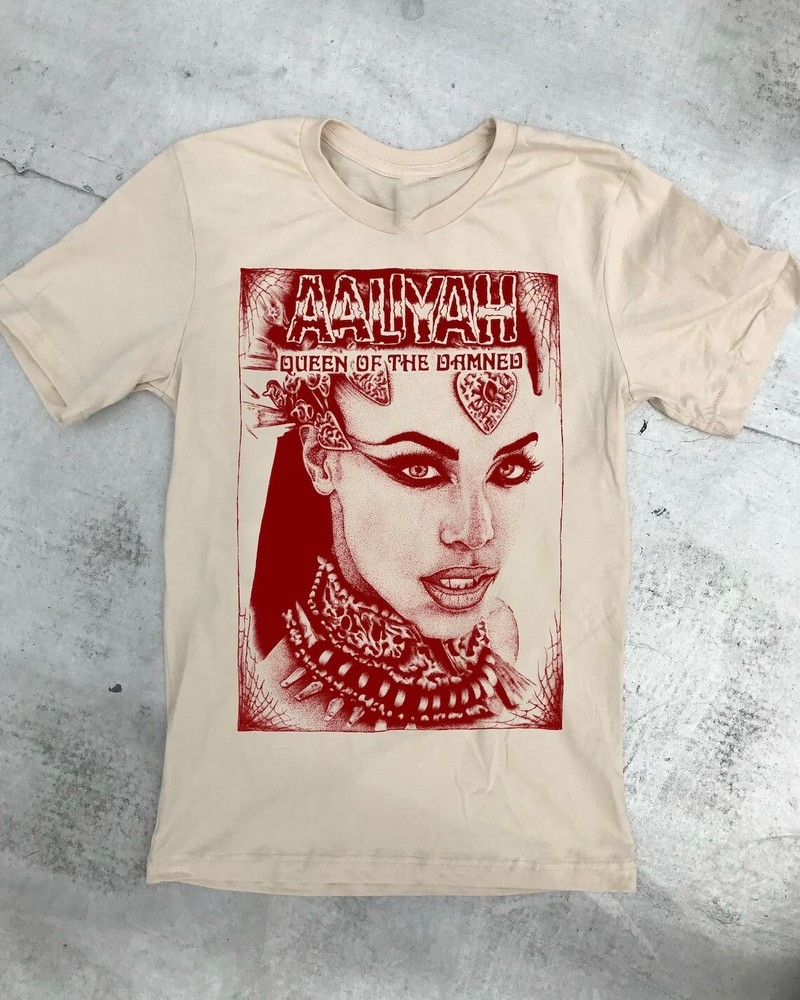 Aaliyah Queen of the Damned T-Shirt Sizes S to 5XL EL562-image