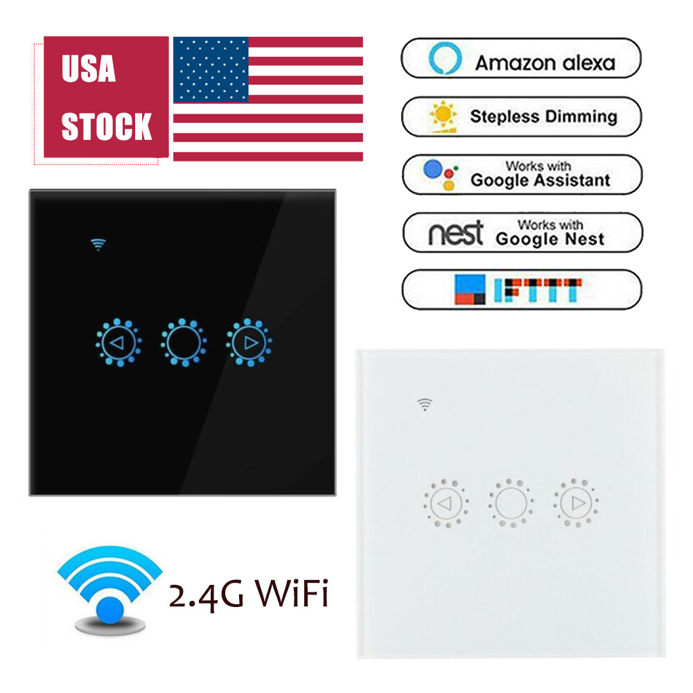 2.4GHz WiFi dimmer switch remote control Works with Alexa,Google Home,IFTTT APP
