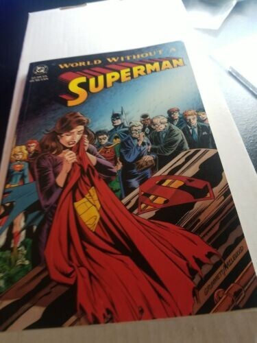 A World Without A Superman - Vintage Graphic Novel-image