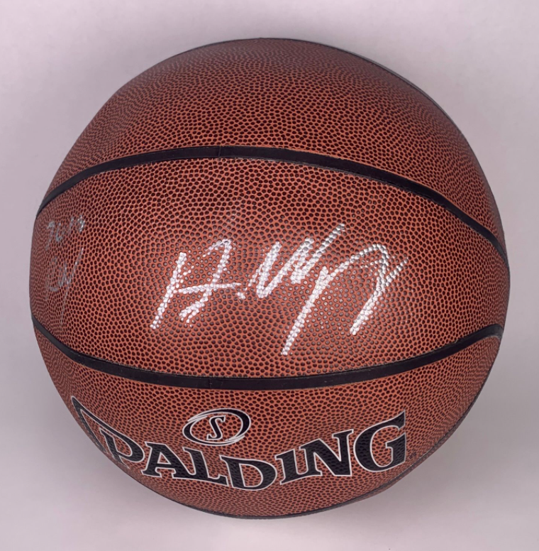 Andrew Wiggins Warriors signed autographed basketball JSA COA 22073