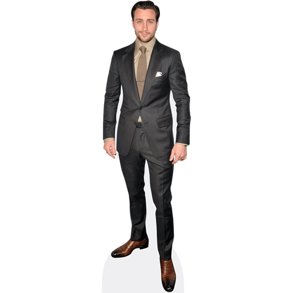 Aaron Taylor Johnson (Grey Suit) Life Size Cutout