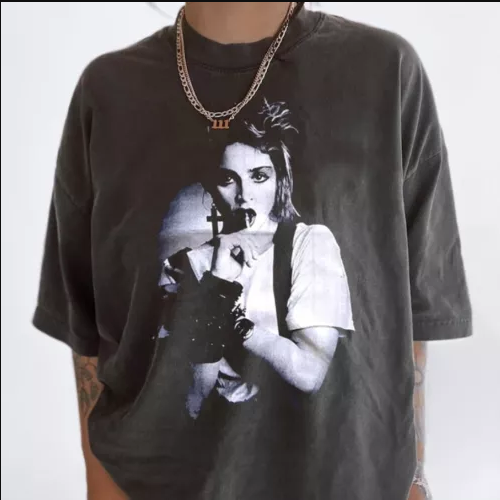Madonna The Celebration Tour Black T-Shirt On Sale